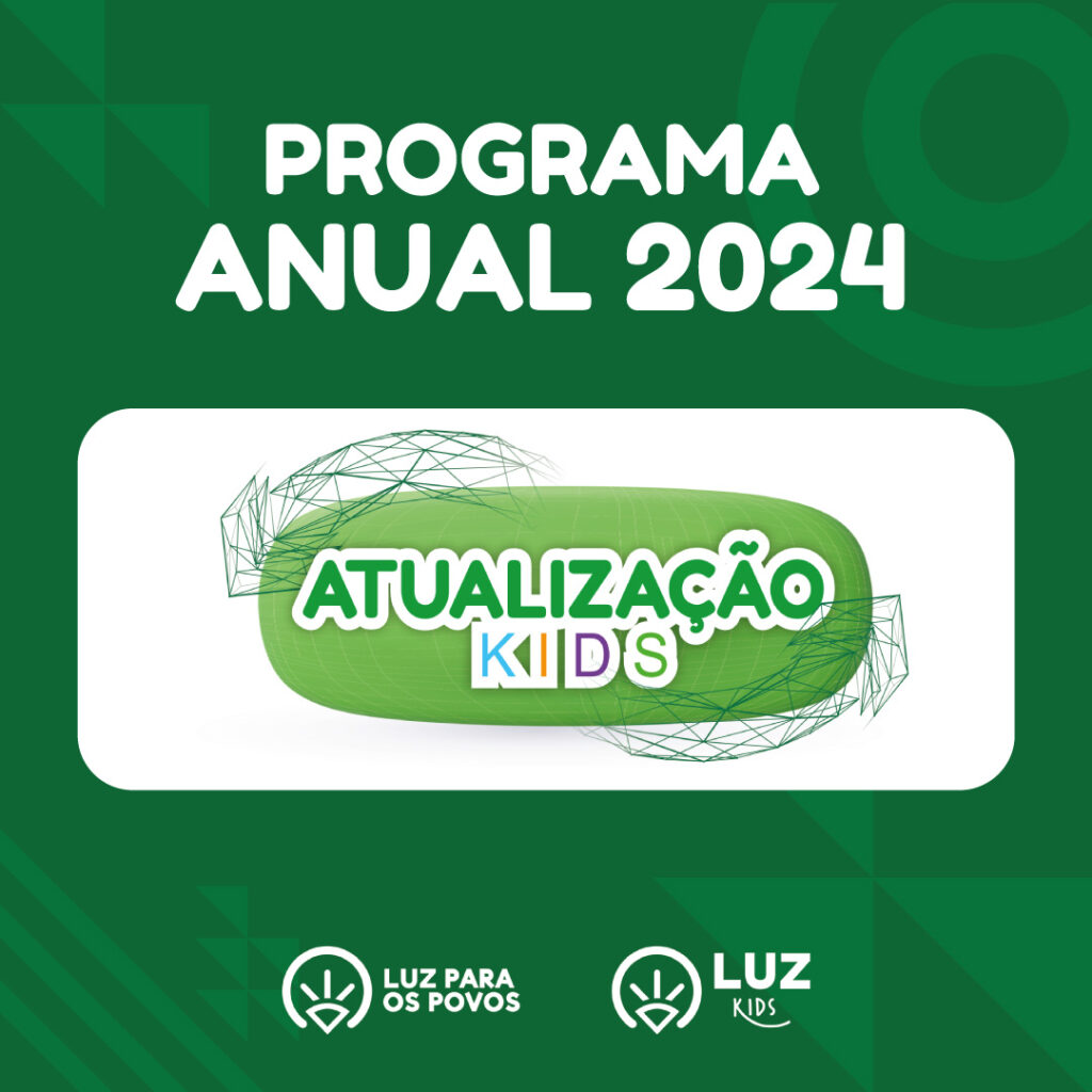 Cultos infantis transformados com o Luz Kids 2024! Materiais mensais para líderes de crianças, com atividades e lições baseadas nos princípios do Ministério Luz para os Povos.